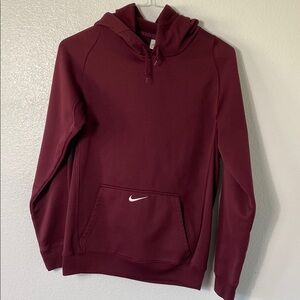 Nike burgundy  Hoodie